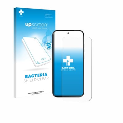 upscreen - Screenprotector voor Motorola Moto G67 - Folie Beschermfolie transparant antibacterieel
