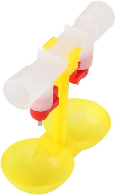 Kippen Drinkbekers - Automatische Voeders - Pluimvee Verzorgen - 360 Graden Watertoevoer - 10 Stuks - Wit