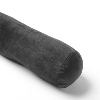 Textino - FINN - tochtstopper 90x10 cm - velvet - Charcoal Gray - antraciet