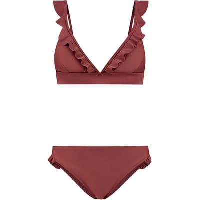 Shiwi Bobby Bikini Set Frozen Choco Brown Frozen Choco Brown Maat: 44 | Bikini's Outlet | Dames | Roze