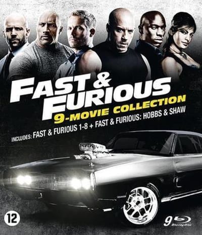 Fast & Furious 1 - 8 - Hobbs & Shaw (Blu-ray)