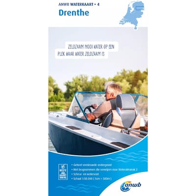 ANWB Waterkaart 4 - Drenthe