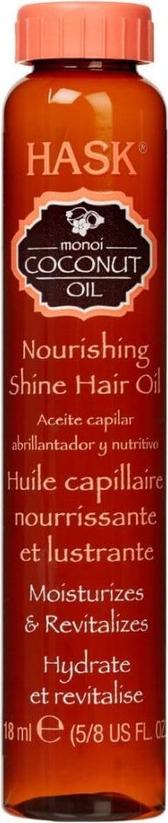 HASK Monoi coconut oil nourishing shine oil 18 Milliliter