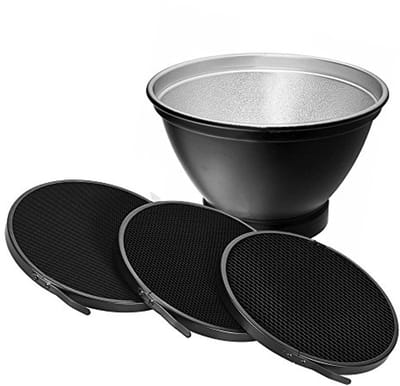 Reflector Diffuser voor Studio Flitslicht met Honingraat 10° 30° 50°