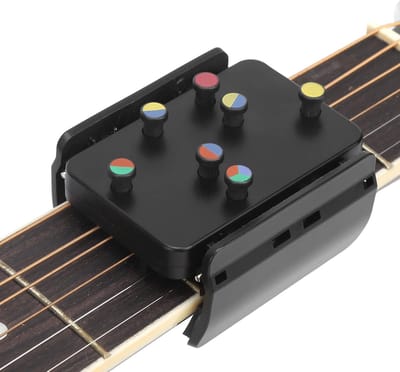 Dailygoods- Ukelele Oefenassistent - Clip-on Ontwerp - Akkoord Hulp - Vingerkracht Oefening - Snaren Drukken - Ontspannen Spelen - Ukulelehulp