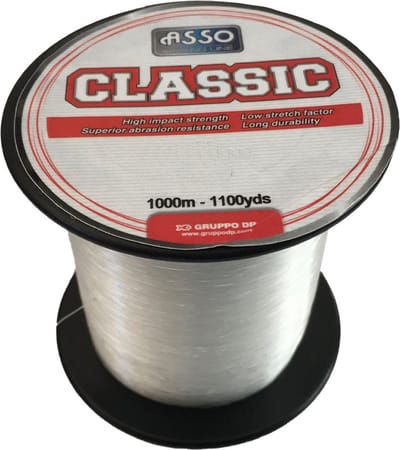 Asso Classic 1000 M Monofilament Transparant 0.900 mm