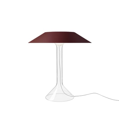 Foscarini Chapeaux M tafellamp - dark red
