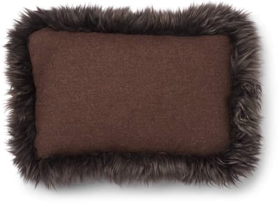 Sheepskin House - Wollen Kussen - LW rand - 34x52 cm