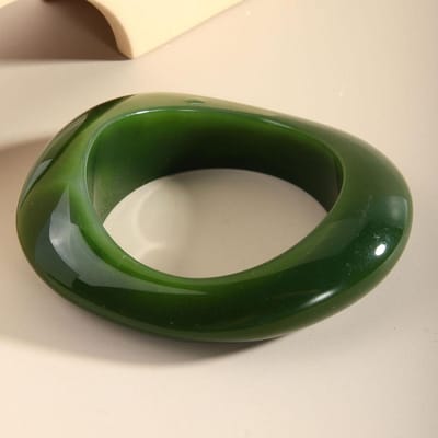Irreguliere Hars Brede Manchet Armbanden Bangles voor Vrouwen Vintage Geometrisch Rood Groen Designer Armband Meisjes Sieraden Vrouwelijk gray