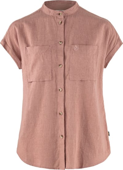 Fjällräven Övik Hemp Shirt SS W - - Outdoor Kleding - Fleeces en Truien - Overhemd korte mouw