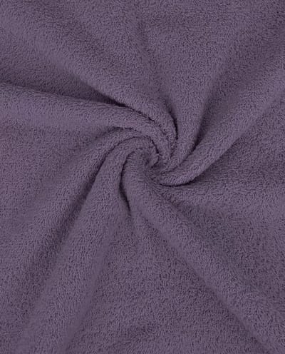 Badstof Katoen Uni – Donker Paars – 350 g/m² – 94% Katoen / 6% Polyester – 150 cm Breed – Per Meter