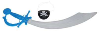 Piratenzwaard met ooglapje