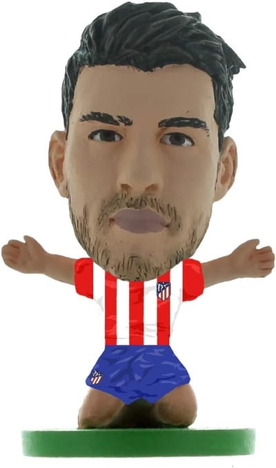 Voetbalfiguren - Verzamelobjecten - Sport Fans - Handgevormd en beschilderd - 85 x 45 x 105 cm - Meerkleurig