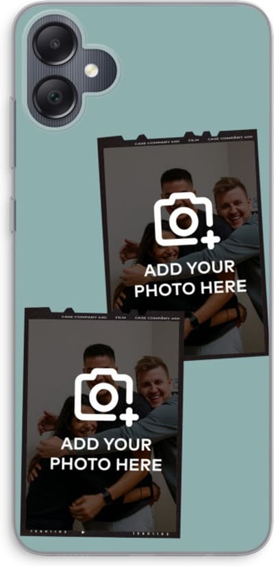 Gepersonaliseerd - Case Company® - Hoesje geschikt voor Samsung Galaxy A05 hoesje - Polaroid Zwart - Soft Cover Telefoonhoesje - Bescherming aan alle Kanten en Schermrand