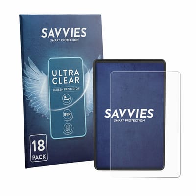 Savvies - Screenprotector voor Bafang VD04 - Folie Beschermfolie transparant 18 Stuks