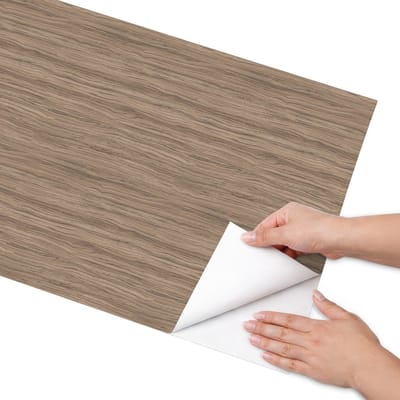 Coloray Meubel Wrap Folie - Bruin Meubelfolie - 50x100 cm - Wrapfolie Keuken Houtstructuur - Decoratiefolie - Rustiek Meubelfolie - Meubel Wrap Folie - Woonkamer decoratie - Texturen