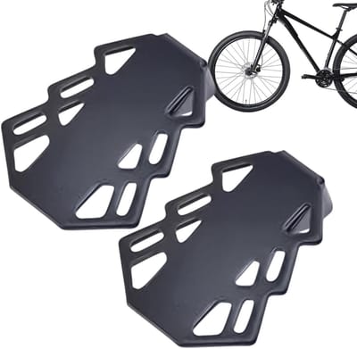 Fietspedalen Metaal - Platte Pedalen - Veilige Rit - Anti-slip Ontwerp - Standaard Maat - Zwart