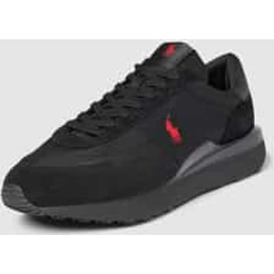Sneaker van leer-mix model 'TRAIN 89'