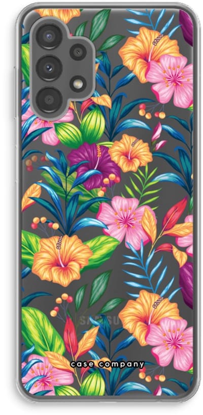 Case Company® - Hoesje geschikt voor Samsung Galaxy A13 4G hoesje - Tropisch 2 - Soft Cover Telefoonhoesje - Bescherming aan alle Kanten en Schermrand
