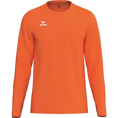 Erima Intro Voetbalshirt Lange Mouw Kinderen - Oranje | Maat: 116