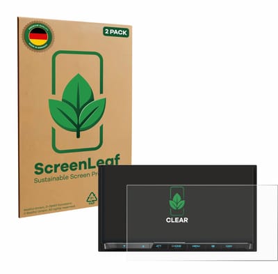 2 Stuks Screenprotector voor Kenwood DMX8021DABS - Hoogwaardige Beschermfolie transparant