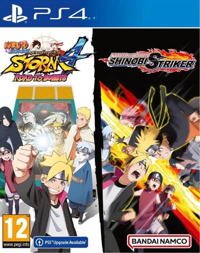 Naruto Shippuden Ultimate Ninja Storm 4 Road Aan Boruto + Naruto Aan Boruto Shinobi Striker - Sony PlayStation 4 - Action