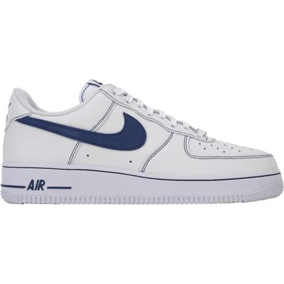 Nike Air Force 1 Low '07 LV8 White Deep Royal Blue - Maat 44