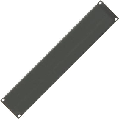 Zwart 2U Blinde Paneel voor 19 Inch Serverrack Montageplaat