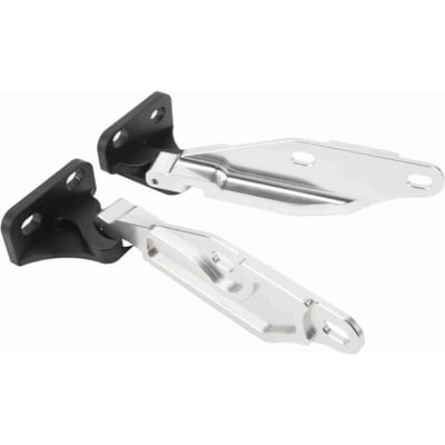 Motorkap Scharnier Ontgrendelingspal Billet Aluminium Motorkap Scharnier Pal voor CIVIC EK 1996 tot 2000 white