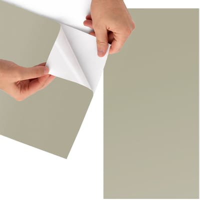 Tulup Meubelfolie - Donkere crème Meubelfolie - 65x130 cm - Romig Meubelfolie - Wrapfolie Keuken - Minimalist Meubelfolie - Decoratiefolie - Tafeldecoratie - Achtergronden en patronen