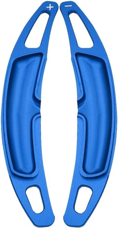 Set van 2 Verlengstukken voor Stuurwiel Schakelpeddels Geschikt voor Porsche Panamera Macan Cayenne 718 911 Spyder 918 Boxster 2019 2020, Metaal Schakelverlengingen voor Interieurdecoratie en Verbeterde Rijervaring