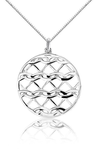 Montebello Ketting Lupine - 925 Zilver Gerhodineerd - 25mm - 45cm