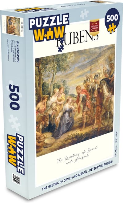 Puzzel The meeting of David and Abigaïl - Peter Paul Rubens - Legpuzzel - Puzzel 500 stukjes