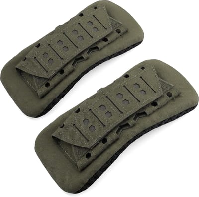 Famanu – Set van 2 schouderpads met zachte meshvoering, geschikt voor vesten, plate carriers en rugzakken