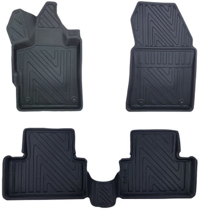 Rubbermatten Opel Astra L 2022-heden (complete set) - Premium carbonlook