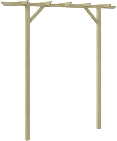 DD Tuinscherm Hout - Tuinschutting - Schuttingpaneel - 200x40x205cm - Bruin