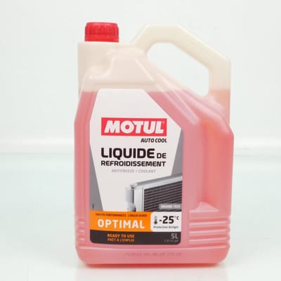 Koelvloeistof Motul voor Auto Cool Optimal -25°C Organic Tech 5L Nieuw