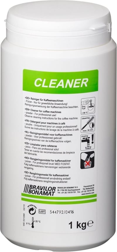 Bravilor Bonamat Cleaner / reinigingsmiddel koffieresten - 1KG