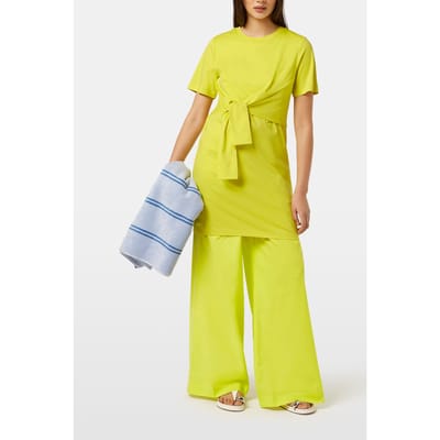 Scotch & Soda Knotted Jersey Dress Citrus Yellow Taglia: XS | Vestiti Outlet | Donna | Giallo