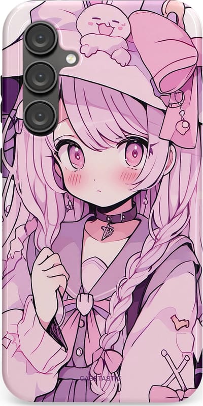 Casetastic Hoesje Geschikt voor Samsung S23 FE - Stijlvolle Beschermende Duo-layer Case - Manga Magie