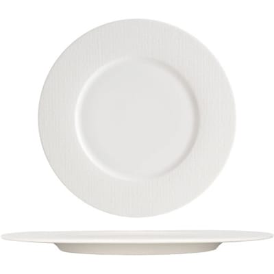 Bonna Dessertbord - Patch Neat - Porselein - 24 cm - set van 6