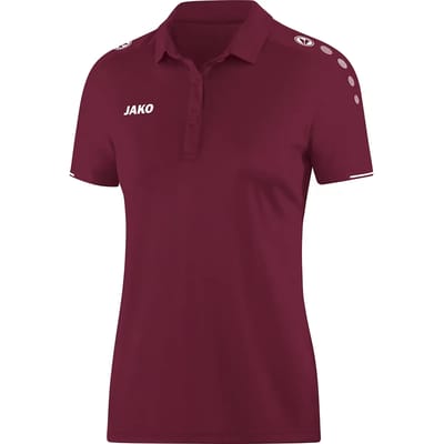 Jako Classico Polo Dames - Bordeaux | Maat: 34