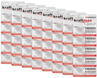 CR2025 Lithium Knoopcelbatterijen - 40 Stuks van de Nieuwste Generatie voor Professioneel Gebruik