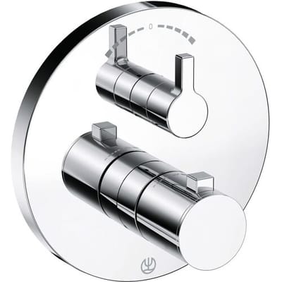 Kludi NOVA FONTE Puristic concealed thermostatic mixer with function unit 208300515