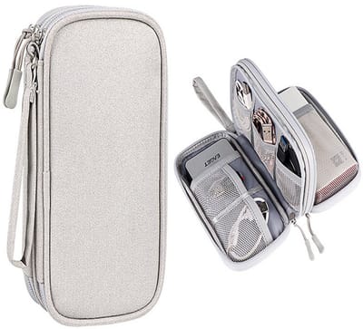 Elektronica Accessoires Organizer-Compact Grootte-Waterdicht-Grijs