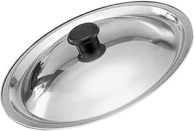 Pannendeksel Vervanging - Kookgerei Deksel - Veelzijdig Koken - Hittebestendig Roestvrij Staal - Diverse Maten Beschikbaar - Zilver