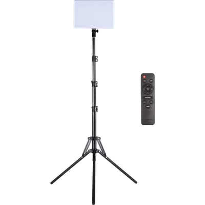 Grote LED-videolamp Panle 45W Studiofotografie Invullicht 416 stuks LED-kralen 3200K-5500K Dimbaar US Plug