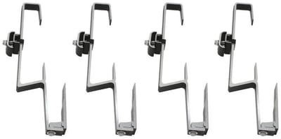 Vaillant Dakanker Set Typ P (4 st.) Alu voor de montage van 1x VFK 125, 0020123982
