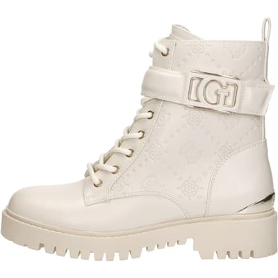 Guess Oranda Veterschoenen Hoog - Gebroken wit - Maat 36