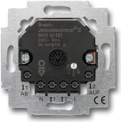 Busch-Jaeger Busch-Jalousiecontrol® II Jaloezie-comfort-inzet 230 V (6411 U-101), 2CKA006410A0377